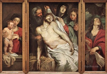  Pablo Lienzo - Lamentación de Cristo Peter Paul Rubens